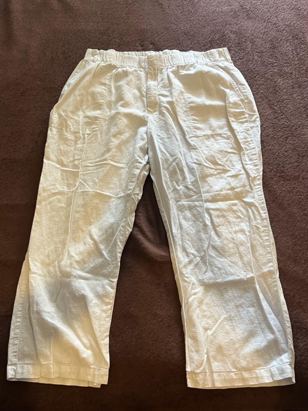 GAP Women’s XL Wide Leg Linen Pants